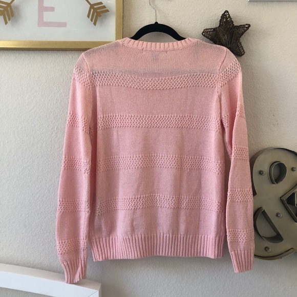 FOREVER 21 pink knit sweater - Picture 2 of 5
